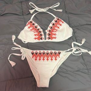 knitted bathing suit